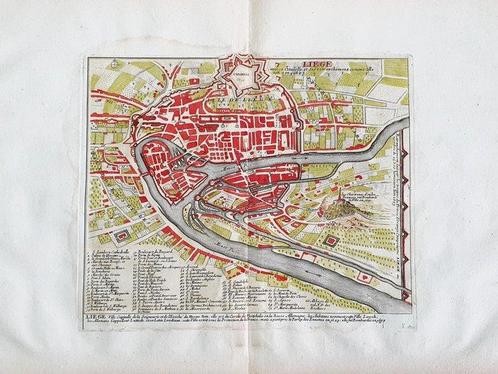 Pays-Bas, Carte - Liège / Hollande; Jean Baptiste Nolin -, Boeken, Atlassen en Landkaarten