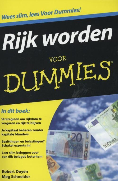 Voor Dummies - Rijk worden voor dummies 9789043025546, Livres, Économie, Management & Marketing, Envoi