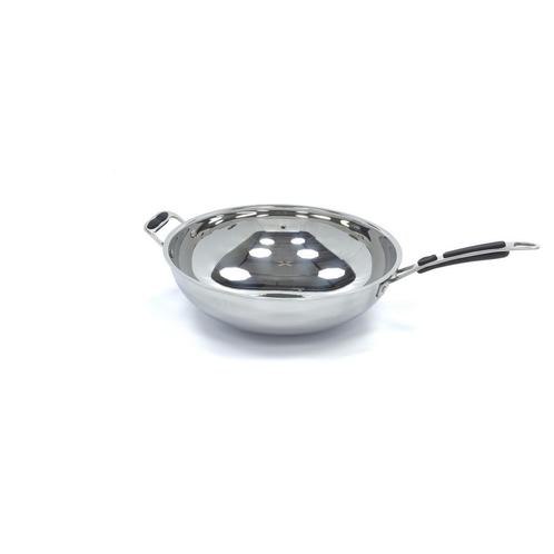 Poêle à wok - Ø36 cm - acier inoxydable - induction, Articles professionnels, Horeca | Équipement de cuisine, Neuf, dans son emballage