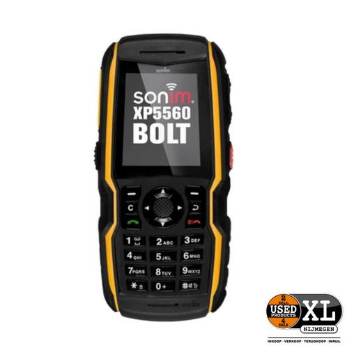 Sonim XP5560 Bold Geel/zwart Waterproof Mobiel | Nette Staat, Telecommunicatie, Mobiele telefoons | Overige merken, Zo goed als nieuw