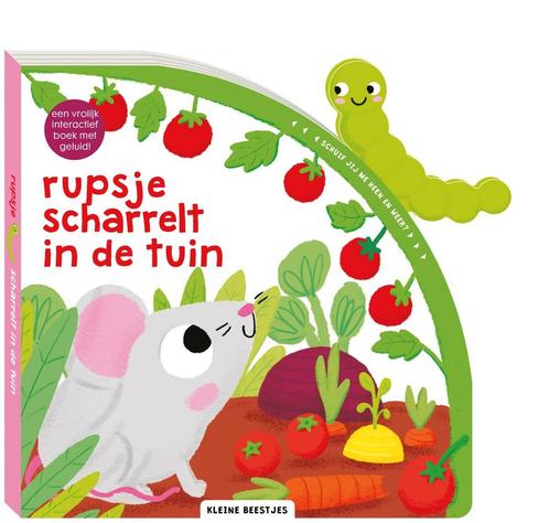 Boek: Kleine beestjes - Rupsje scharrelt (z.g.a.n.), Livres, Livres pour enfants | 0 an et plus, Envoi