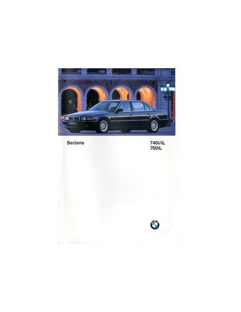 1997 BMW 7 SERIE BROCHURE ENGELS (USA), Livres, Autos | Brochures & Magazines