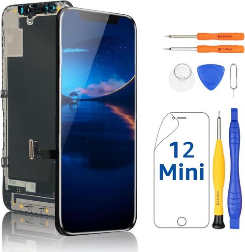 Yodoit iPhone 12 Mini Schermvervanging met LCD, 3D Touch..., Télécoms, Téléphonie mobile | Housses, Coques & Façades | Samsung