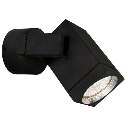 Wandlampen Cubic Muurlamp Zwart met LED Binnenverlichting, Maison & Meubles, Lampes | Appliques, Envoi