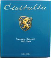 Cisitalia Catalogue Raisonné 1945-1965, Boeken, Auto's | Boeken, Algemeen, Zo goed als nieuw, Verzenden