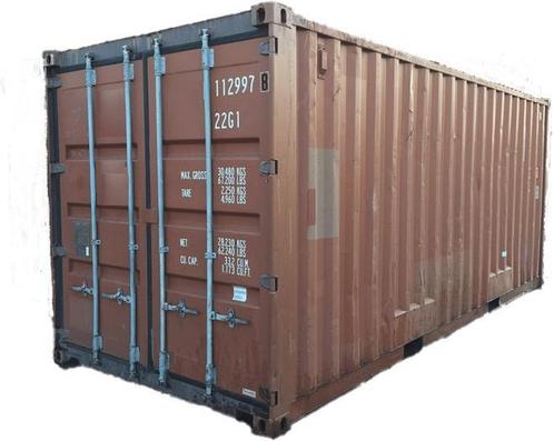 Container 20ft - Zeecontainer - Opslagcontainer (gebruikt), Articles professionnels, Machines & Construction | Abris de chantier & Conteneurs