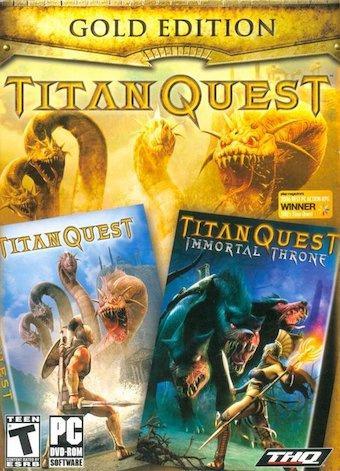 Titan Quest - Deluxe Edtion & Expansion (PC Games), Games en Spelcomputers, Games | Pc, Zo goed als nieuw, Ophalen of Verzenden