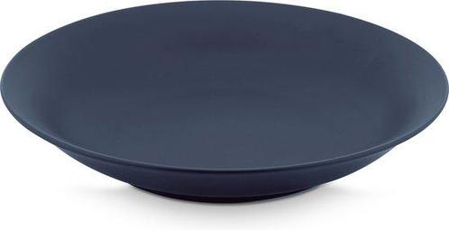 VTwonen 25,5cm mat blauw pastabord (Borden & Bestek), Maison & Meubles, Cuisine | Couverts, Envoi