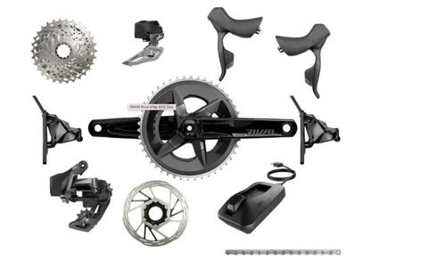 SRAM 2x12 Speed Rival eTap AXS Disc Groep set   Compleet, Vélos & Vélomoteurs, Accessoires vélo | Autres Accessoires de vélo, Enlèvement ou Envoi