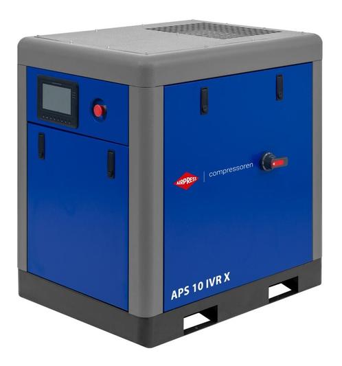 Schroefcompressor APS 10 IVR X 10 bar 10 pk/7.5 kW 270-1020, Doe-het-zelf en Bouw, Compressors, Verzenden