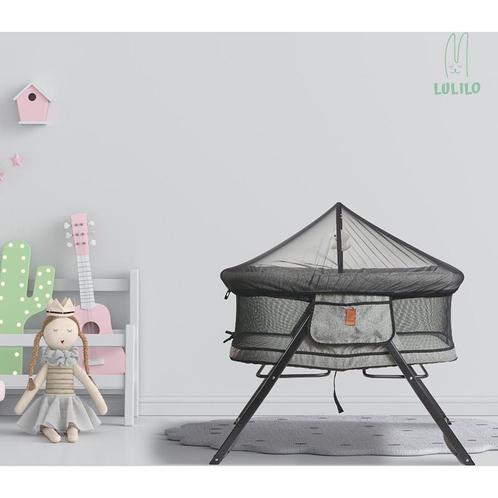 Lulilo Vojago - babywieg / co sleeper met klamboe -, Kinderen en Baby's, Babywiegjes en Ledikanten, Verzenden