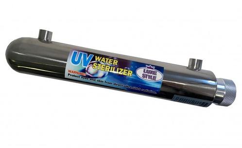 Luxe Style Uv-c filter RVS 12w lamp 1/4 230l/u, Animaux & Accessoires, Poissons | Aquariums & Accessoires, Envoi