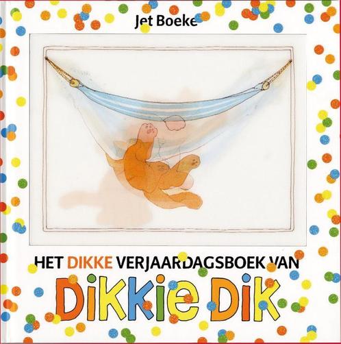 Dikkie Dik - Het dikke verjaardagsboek van Dikkie Dik, Boeken, Kinderboeken | Baby's en Peuters, Gelezen, Verzenden