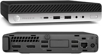 HP Prodesk 600 G5 mini PC, 8GB , 128B SSD , i3-8100T