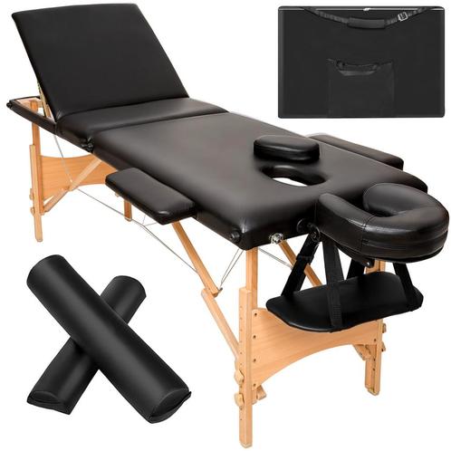 3 zones massagetafel-set Daniel met 3cm matras, rolkussens e, Sports & Fitness, Produits de massage, Envoi