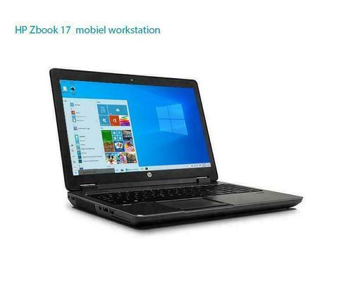 HP ZBook 17 Mobile Workstation | 17 inch scherm  | 16 GB, Computers en Software, Windows Laptops, 2 tot 3 Ghz, HDD, SSD, 17 inch of meer