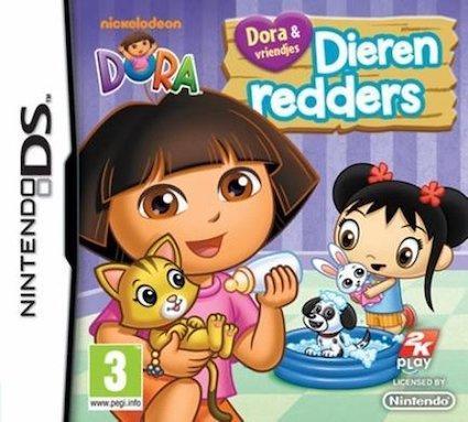 Dora & Vriendjes Dierenredders (DS Games), Games en Spelcomputers, Games | Nintendo DS, Zo goed als nieuw, Ophalen of Verzenden