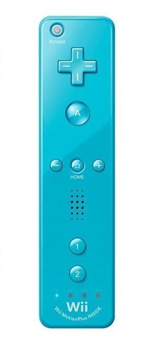 Wii Controller / Remote Motion Plus Blauw Origineel, Consoles de jeu & Jeux vidéo, Consoles de jeu | Nintendo Wii, Enlèvement ou Envoi