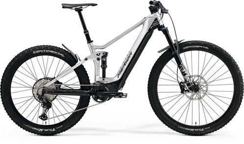 Merida eONE-FORTY 8000 - Silver/Black - M - 42cm, Fietsen en Brommers, Elektrische fietsen, Ophalen