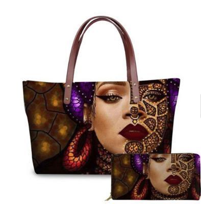Black Art African Girls Party Bag, Handtassen en Accessoires, Tassen | Damestassen, Overige typen, Overige kleuren, Nieuw, Verzenden