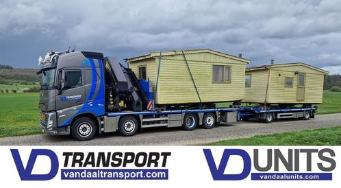 Transport van stacaravans , caravans , etc., Caravanes & Camping, Caravanes résidentielles
