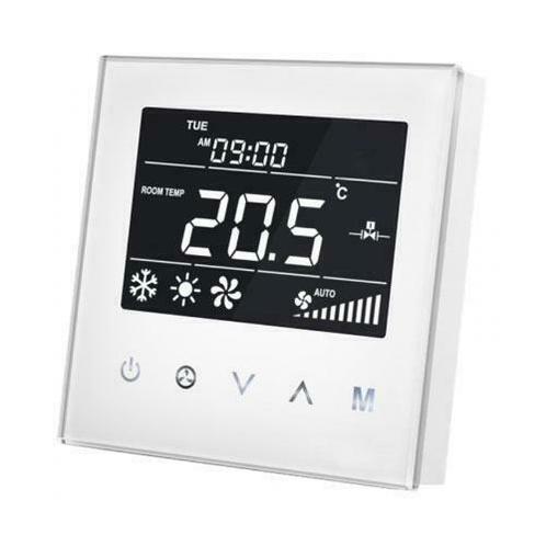 MCO Home Thermostaat voor 2-pijps ventilator - Wit, Bricolage & Construction, Chauffage & Radiateurs, Enlèvement ou Envoi