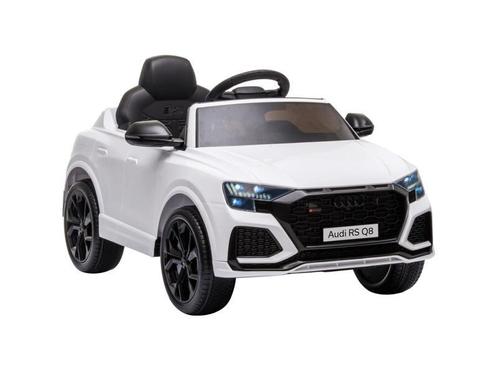 Audi RS Q8,  Kinder Accu Auto, rubberen banden, leder zitje, Kinderen en Baby's, Speelgoed |Speelgoedvoertuigen, Nieuw, Afstandsbediening