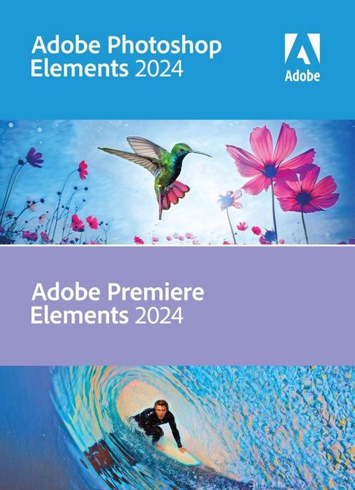 Adobe Photoshop + Premiere Elements 2024 – Windows/MacOS, Informatique & Logiciels, Logiciel d'Édition