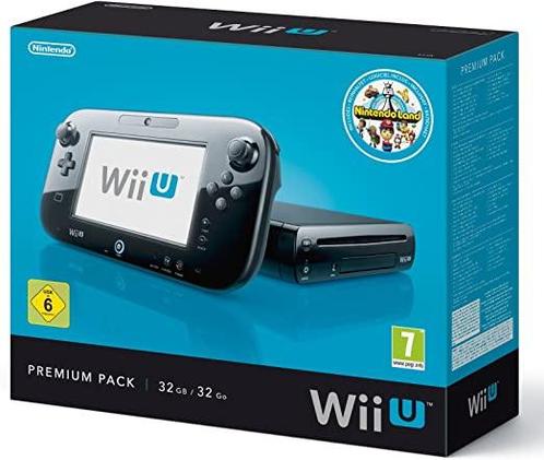 Wii U Console 32GB Zwart + Gamepad (Premium Pack in Doos), Consoles de jeu & Jeux vidéo, Consoles de jeu | Nintendo Wii U, Enlèvement ou Envoi