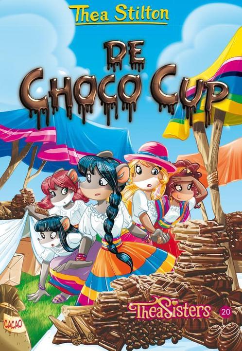 Thea Stilton 20 -   De Choco Cup 9789085923961, Boeken, Kinderboeken | Jeugd | onder 10 jaar, Zo goed als nieuw, Verzenden