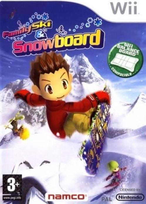 Family Ski & Snowboard (Wii Games), Games en Spelcomputers, Games | Nintendo Wii, Zo goed als nieuw, Ophalen of Verzenden