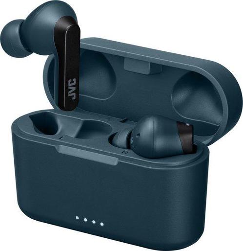 SHOWMODEL JVC HA-A9T-A - True Wireless oordopjes - Blauw, Audio, Tv en Foto, Hoofdtelefoons, Nieuw, Verzenden