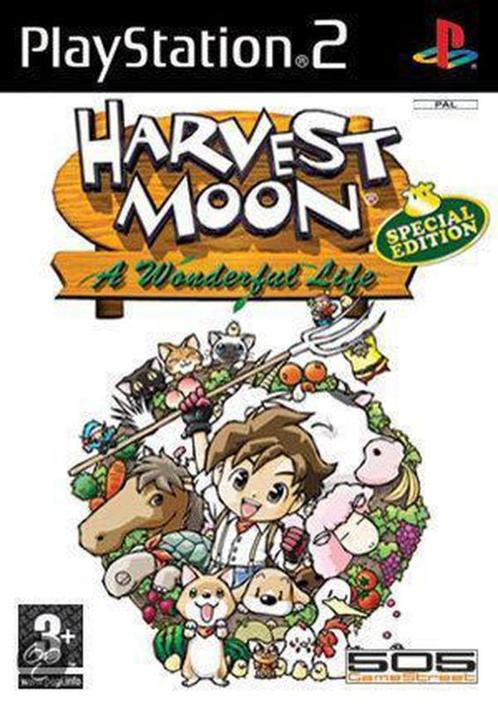 Harvest Moon a Wonderful Life (PS2 Games), Consoles de jeu & Jeux vidéo, Jeux | Sony PlayStation 2, Enlèvement ou Envoi