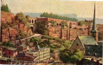 Luxembourg - Ville et paysages - Carte postale (150) -