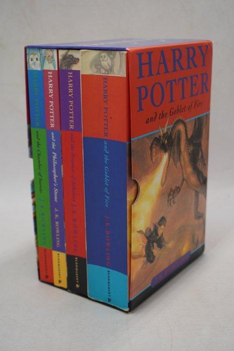 J. K. Rowling - 4 Harry Potter first editions - 1997-2000, Antiquités & Art, Antiquités | Livres & Manuscrits