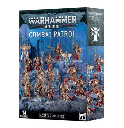 Combat Patrol Adeptus Custodes 2024 editie (Warhammer 40.000, Hobby & Loisirs créatifs, Wargaming, Enlèvement ou Envoi