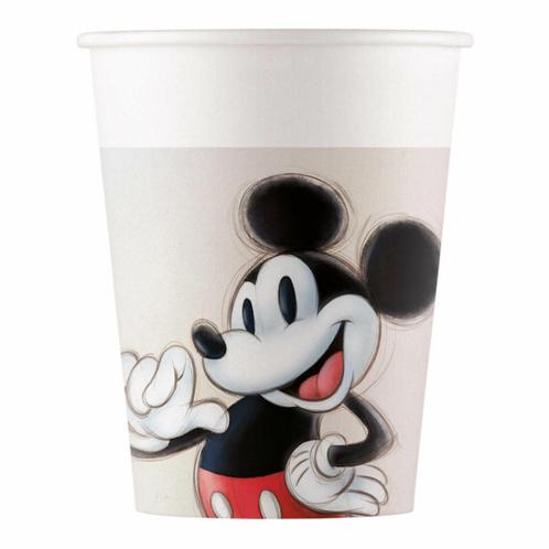 Mickey Mouse Bekers 250ml 8st, Hobby & Loisirs créatifs, Articles de fête, Envoi