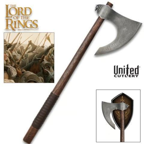 Lord of the Rings Replica 1/1 War Axe of Rohan, Collections, Lord of the Rings, Enlèvement ou Envoi