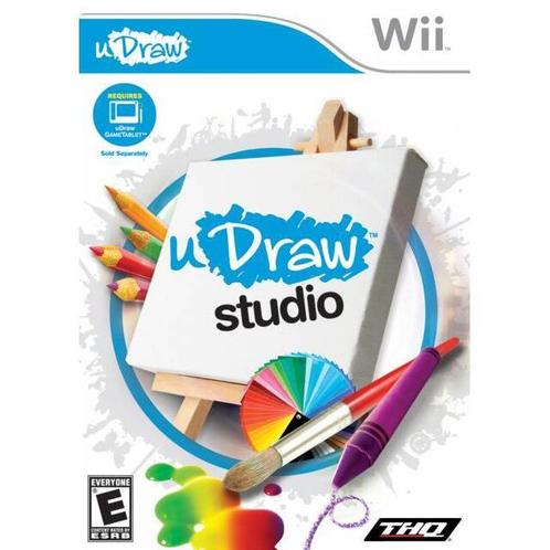 uDraw Studio + Tablet (Wii Games), Consoles de jeu & Jeux vidéo, Jeux | Nintendo Wii, Enlèvement ou Envoi