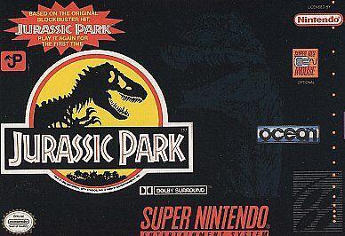 Jurassic Park + Handleiding (Losse Cartridge) (SNES Games), Games en Spelcomputers, Games | Nintendo Super NES, Zo goed als nieuw