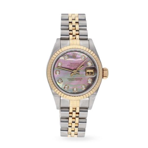 Rolex Lady-Datejust 26 79173 uit 2000, Handtassen en Accessoires, Horloges | Dames, Verzenden