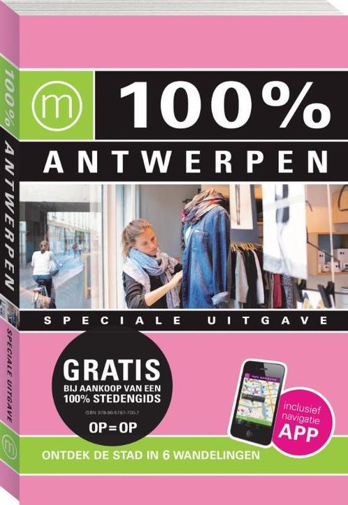 100% stedengidsen - 100% Antwerpen 9789057677007, Livres, Guides touristiques, Envoi
