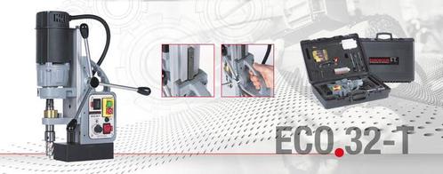 Euroboor ECO32-T magneetboormachine + gratis kernborenset, Doe-het-zelf en Bouw, Gereedschap | Boormachines, Ophalen of Verzenden