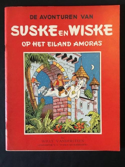 Suske en Wiske RV-1 - Op het eiland Amoras - 3de druk -, Boeken, Stripverhalen
