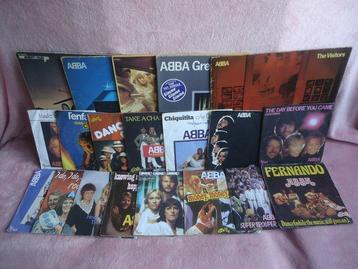 ABBA & Related - 5 Albums LPs and 15 Singles - Différents
