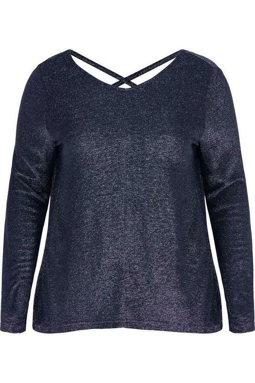Shirt Zizzi glitter tricot kruisband maat l, Vêtements | Femmes, T-shirts, Envoi