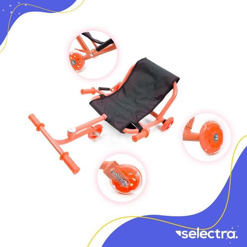 Selectra Wave Roller - ligfiets met led wielen voor kinderen, Enfants & Bébés, Jouets | Extérieur | Go-cart & Cuistax, Enlèvement ou Envoi