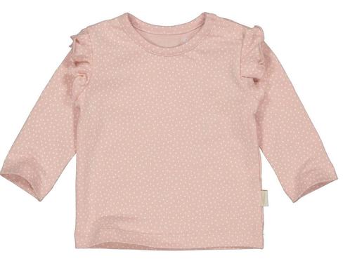 Levv Labels - Shirt NINANO Roze Dot, Kinderen en Baby's, Babykleding | Maat 62, Nieuw, Shirtje of Longsleeve, Ophalen of Verzenden