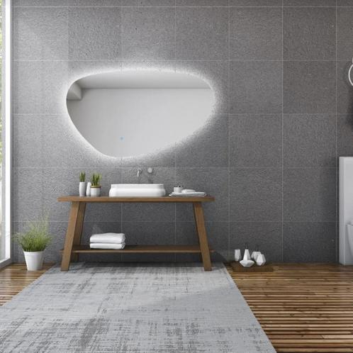 Spiegel Gliss Design Trendy Oval LED Verlichting 90cm, Bricolage & Construction, Sanitaire, Enlèvement ou Envoi
