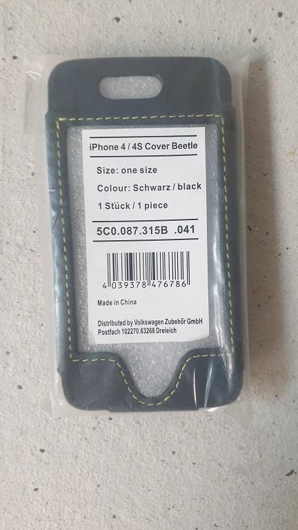 IPhone 4 4S Hoesje VW Beetle 5C0087315B041 (Products Finder), Auto-onderdelen, Verlichting, Nieuw, Verzenden